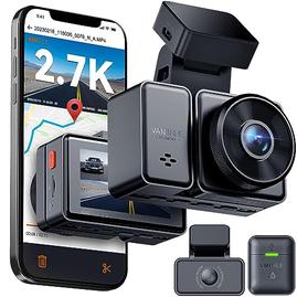 Vantrue N5 4 Channel WiFi 360° All Sides Dash Cam, STARVIS 2 IR Night  Vision, 2.7K+1080P*3 Front Rear Inside Dashcam, Voice Control, GPS, 24  Hours
